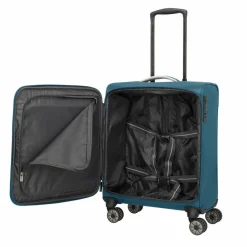 Sale Travelite Jetpack Max 4 Rollen Kabinentrolley 55 cm petrol