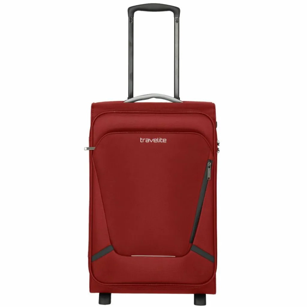 Travelite Weichgepäck Kabinengepäck|2-Rollen Kabinentrolleys<Jetpack Slim 2 Rollen Kabinentrolley 55 cm rot
