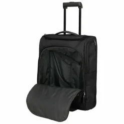 Travelite Weichgepäck Kabinengepäck|2-Rollen Kabinentrolleys<Kick Off 2 Rollen Kabinentrolley 55 cm schwarz