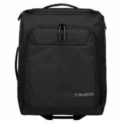 Travelite Weichgepäck Kabinengepäck|2-Rollen Kabinentrolleys<Kick Off 2 Rollen Kabinentrolley 55 cm schwarz