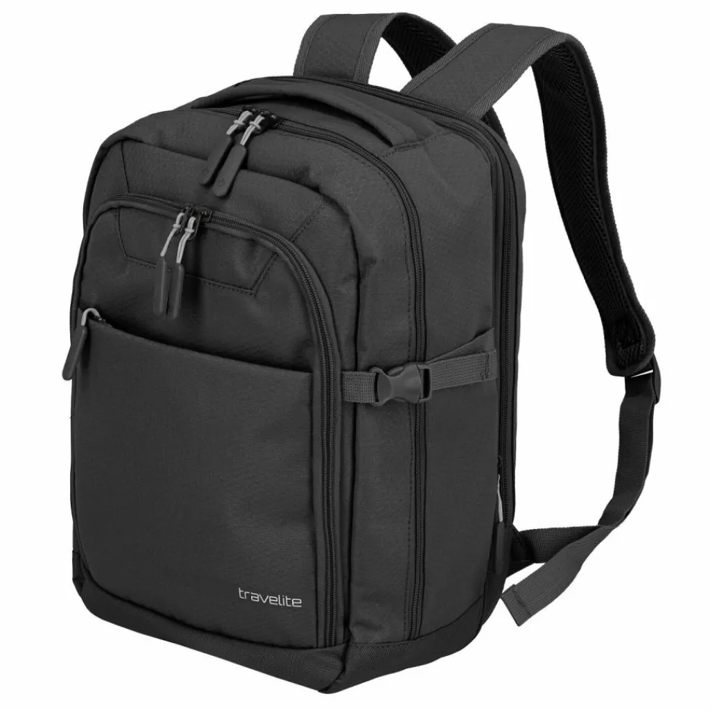 Travelite Business-Rucksäcke|Laptoptaschen<Kick Off Business-Rucksack 40 cm Laptopfach schwarz