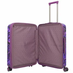 Travelite Lascana Edition 4 Rollen Trolley M 65 cm mit Dehnfalte