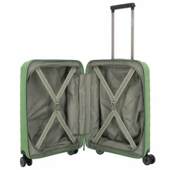 Discount Travelite Mooby 4 Rollen Kabinentrolley S 55 cm grün