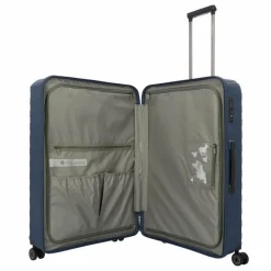 New Travelite Mooby 4 Rollen Trolley L 77 cm marine
