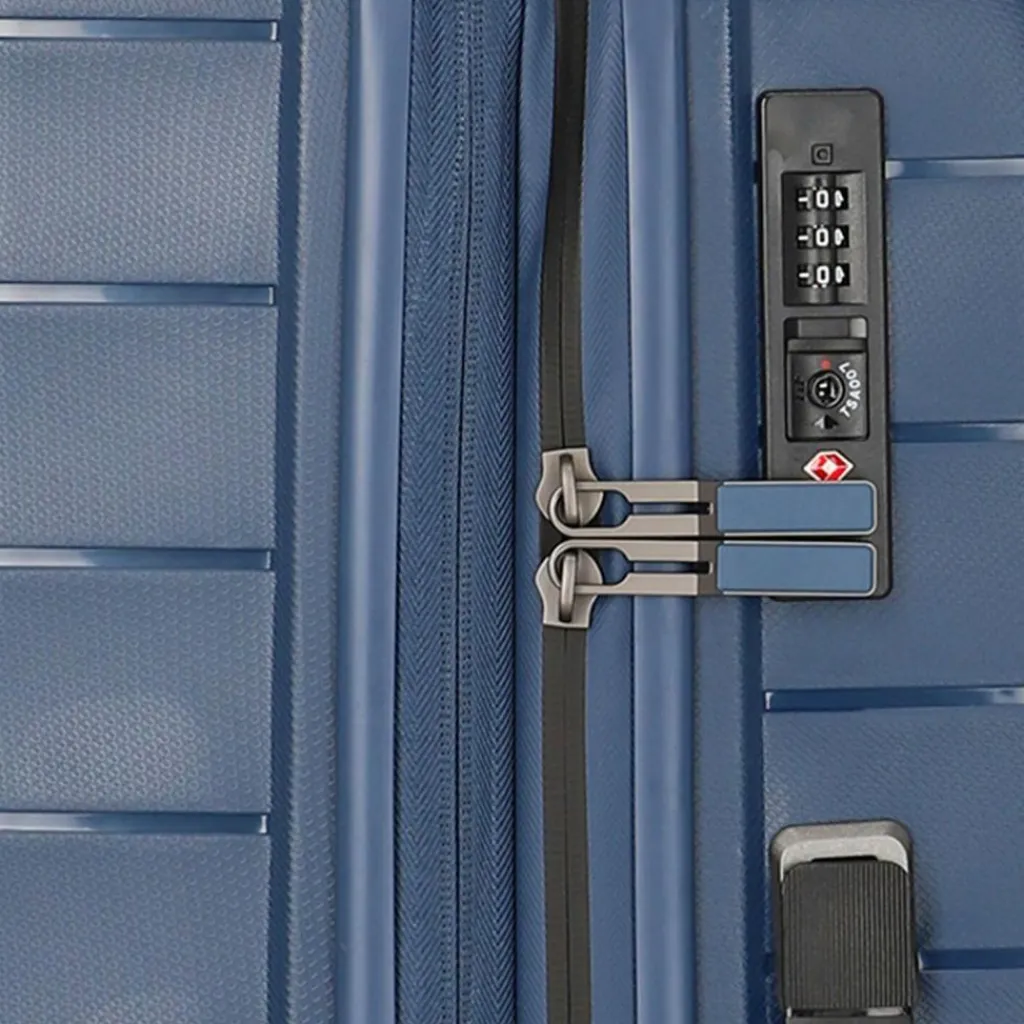 Travelite Mooby 4 Rollen Trolley M 66 cm mit Dehnfalte