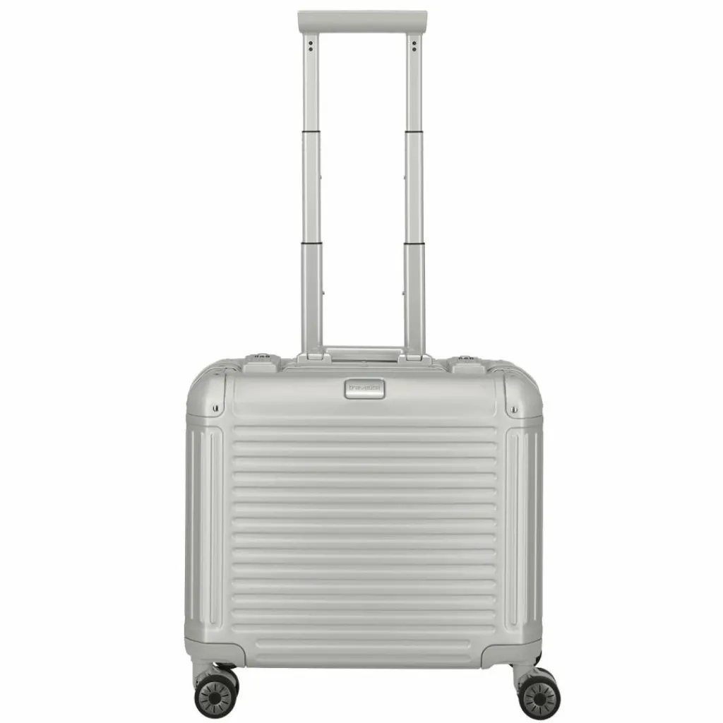 Travelite Businesstrolleys Ohne Laptopfach|Hartgepäck Kabinengepäck<Next 4 Rollen Businesstrolley 43 cm silber
