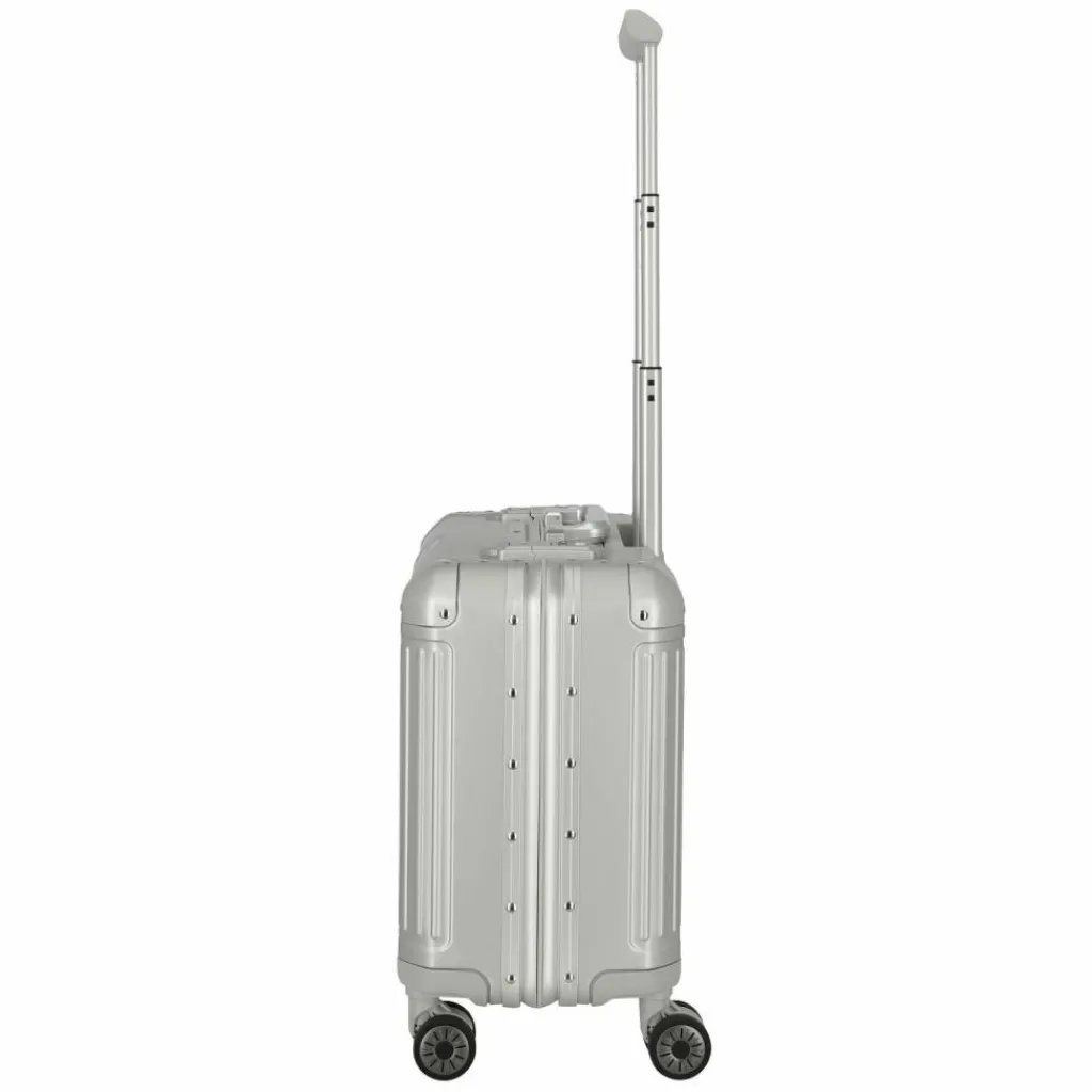 Travelite Businesstrolleys Ohne Laptopfach|Hartgepäck Kabinengepäck<Next 4 Rollen Businesstrolley 43 cm silber