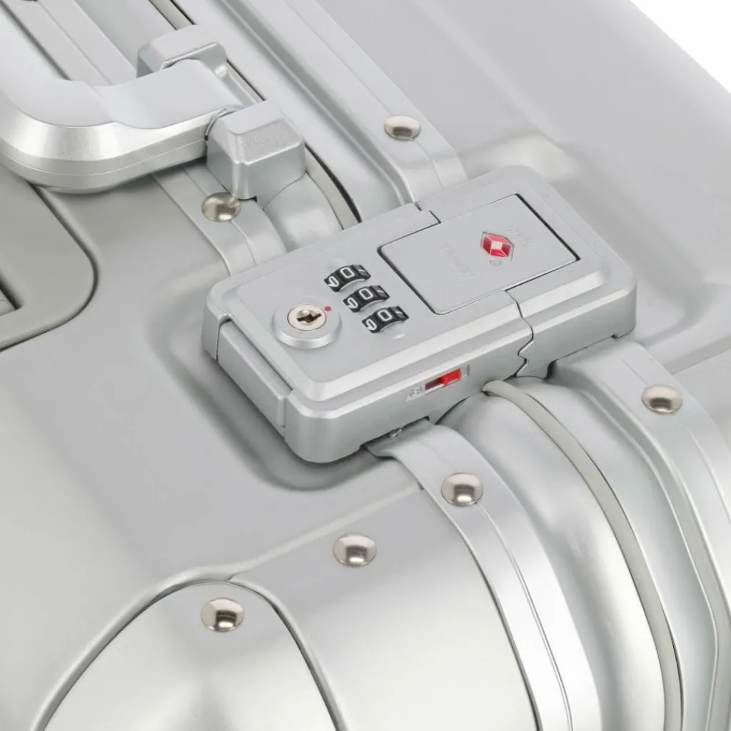 Travelite Businesstrolleys Ohne Laptopfach|Hartgepäck Kabinengepäck<Next 4 Rollen Businesstrolley 43 cm silber