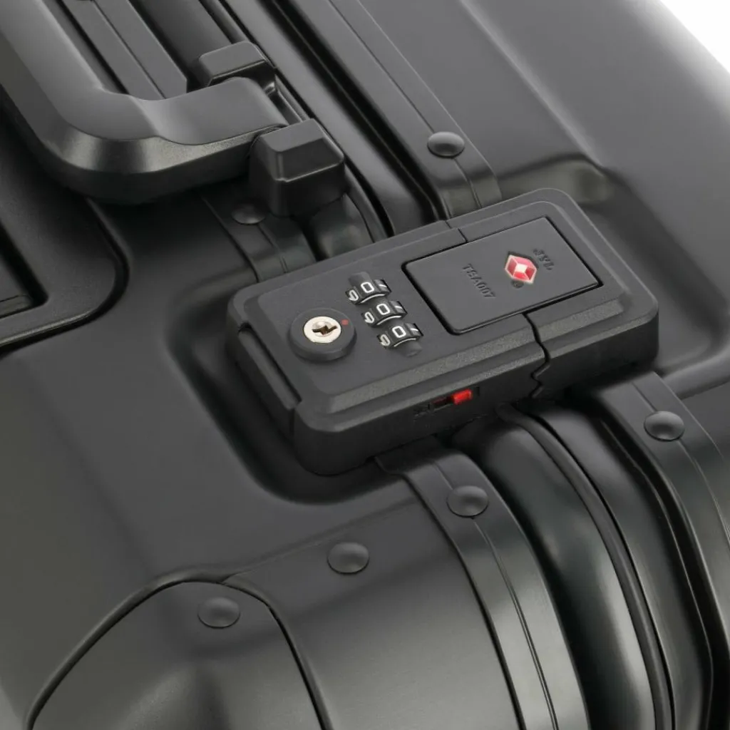 Hot Travelite Next 4 Rollen Businesstrolley 43 cm schwarz