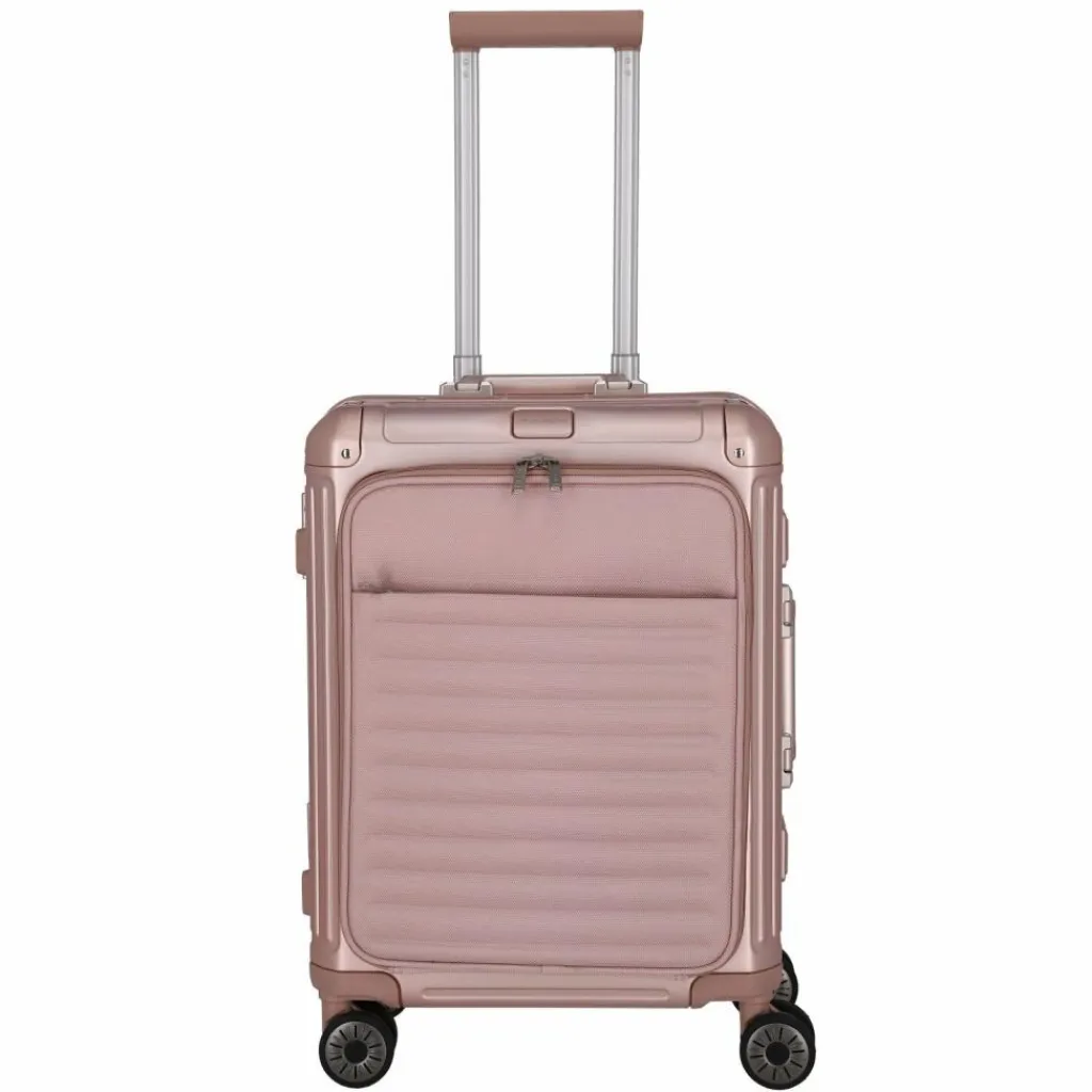 Discount Travelite Next 4 Rollen Kabinentrolley 55 cm Laptopfach rosé