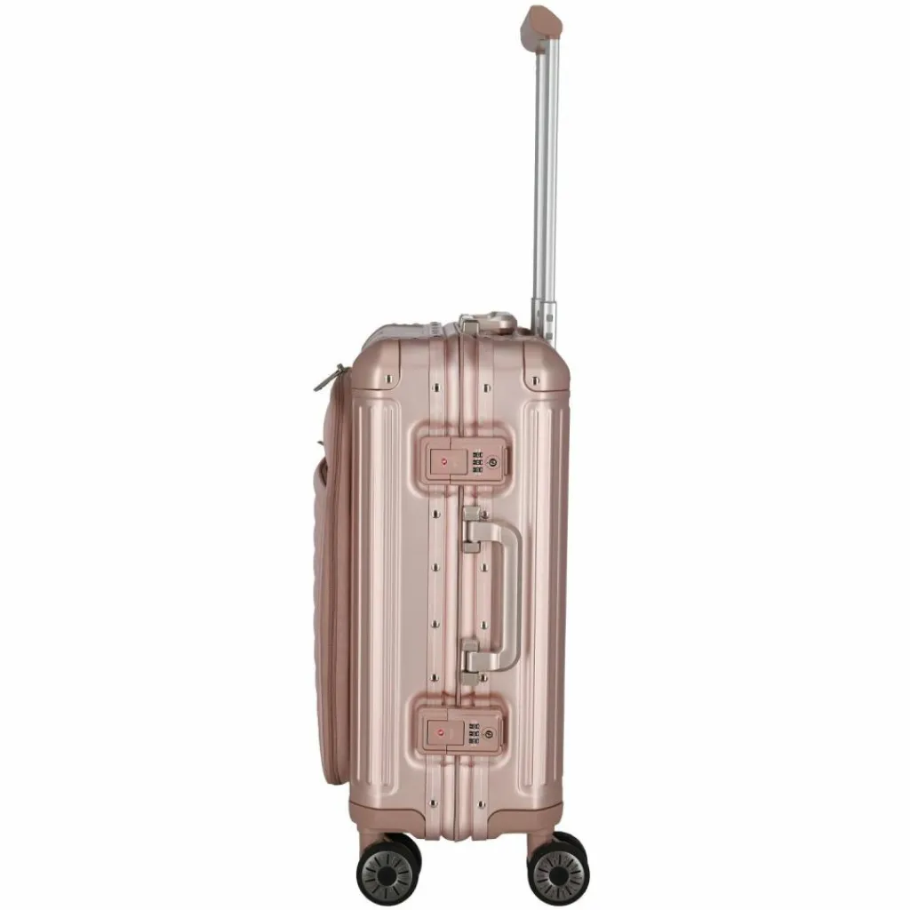Discount Travelite Next 4 Rollen Kabinentrolley 55 cm Laptopfach rosé