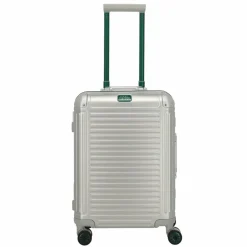 Travelite Hartgepäck Kabinengepäck|Hartgepäck<Next 4 Rollen Kabinentrolley S 55 cm silber-grün