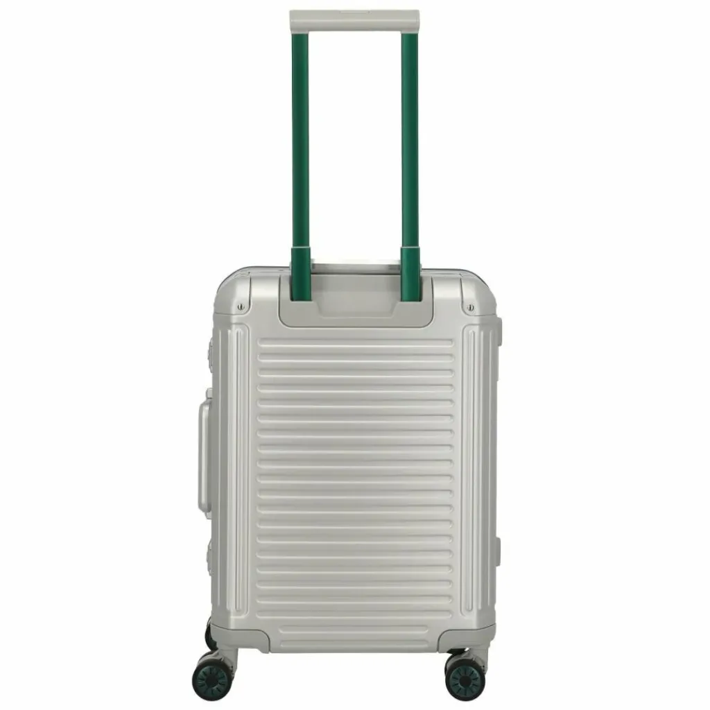 Travelite Hartgepäck Kabinengepäck|Hartgepäck<Next 4 Rollen Kabinentrolley S 55 cm silber-grün