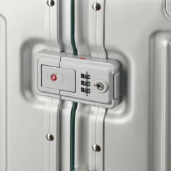 Travelite Hartgepäck|4-Rollen Koffer<Next 4 Rollen Trolley M 67 cm silber-grün