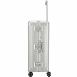Travelite Hartgepäck|4-Rollen Koffer<Next 4-Rollen Trolley 77 cm silber2