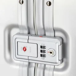 Travelite Hartgepäck|4-Rollen Koffer<Next 4-Rollen Trolley 77 cm silber2