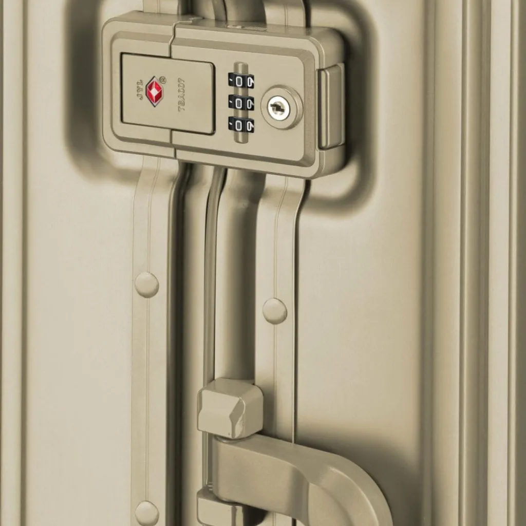 Clearance Travelite Next 4-Rollen Trolley 77 cm champagne