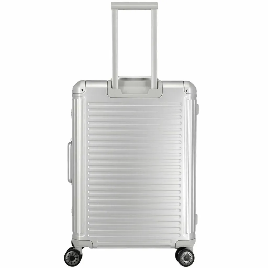 Travelite Hartgepäck|4-Rollen Koffer<Next 4-Rollen Trolley 67 cm silber2