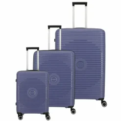Travelite Koffersets Als Hartgepäck|Koffersets 3-Teilig<Orbita 4 Rollen Kofferset 3-teilig mit Dehnfalte lavendel