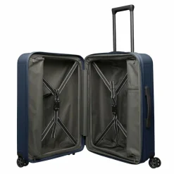 Travelite Hartgepäck|4-Rollen Koffer<Panello 4 Rollen Trolley M 65 cm mit Dehnfalte night sky