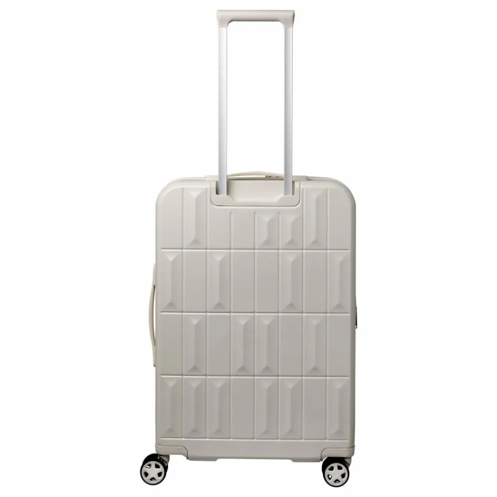 New Travelite Panello 4 Rollen Trolley M 65 cm mit Dehnfalte ivory