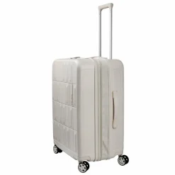 New Travelite Panello 4 Rollen Trolley M 65 cm mit Dehnfalte ivory