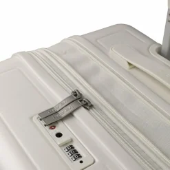 New Travelite Panello 4 Rollen Trolley M 65 cm mit Dehnfalte ivory