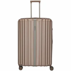 Travelite Hartgepäck|4-Rollen Koffer<Paros 4 Rollen Trolley 76 cm cappuccino