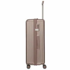 Travelite Hartgepäck|4-Rollen Koffer<Paros 4 Rollen Trolley 76 cm cappuccino