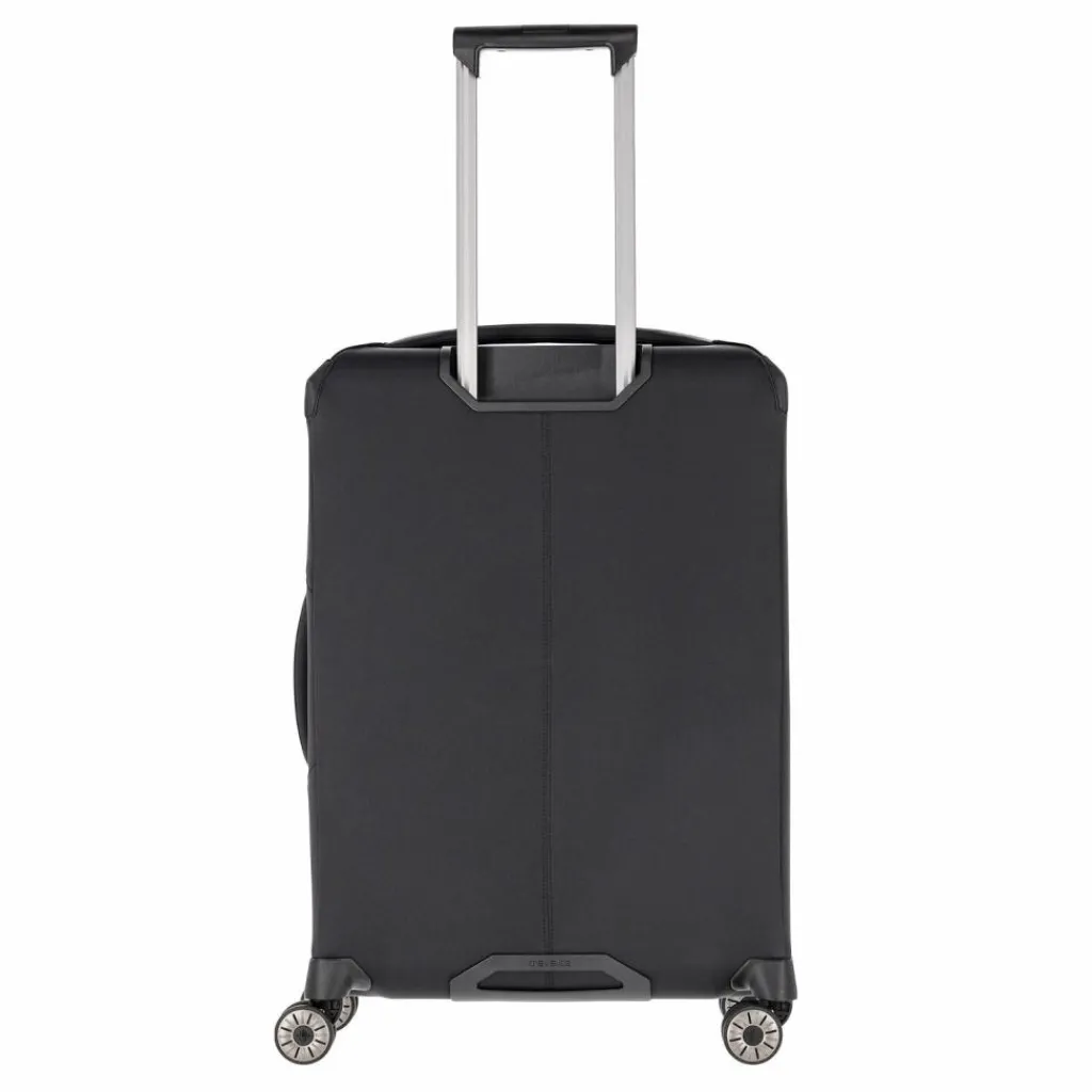 Outlet Travelite Priima 4 Rollen Trolley 68 cm mit Dehnfalte schwarz