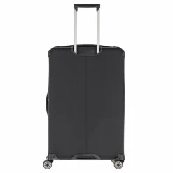 Travelite Weichgepäck|4-Rollen Koffer<Priima 4 Rollen Trolley 79 cm mit Dehnfalte schwarz