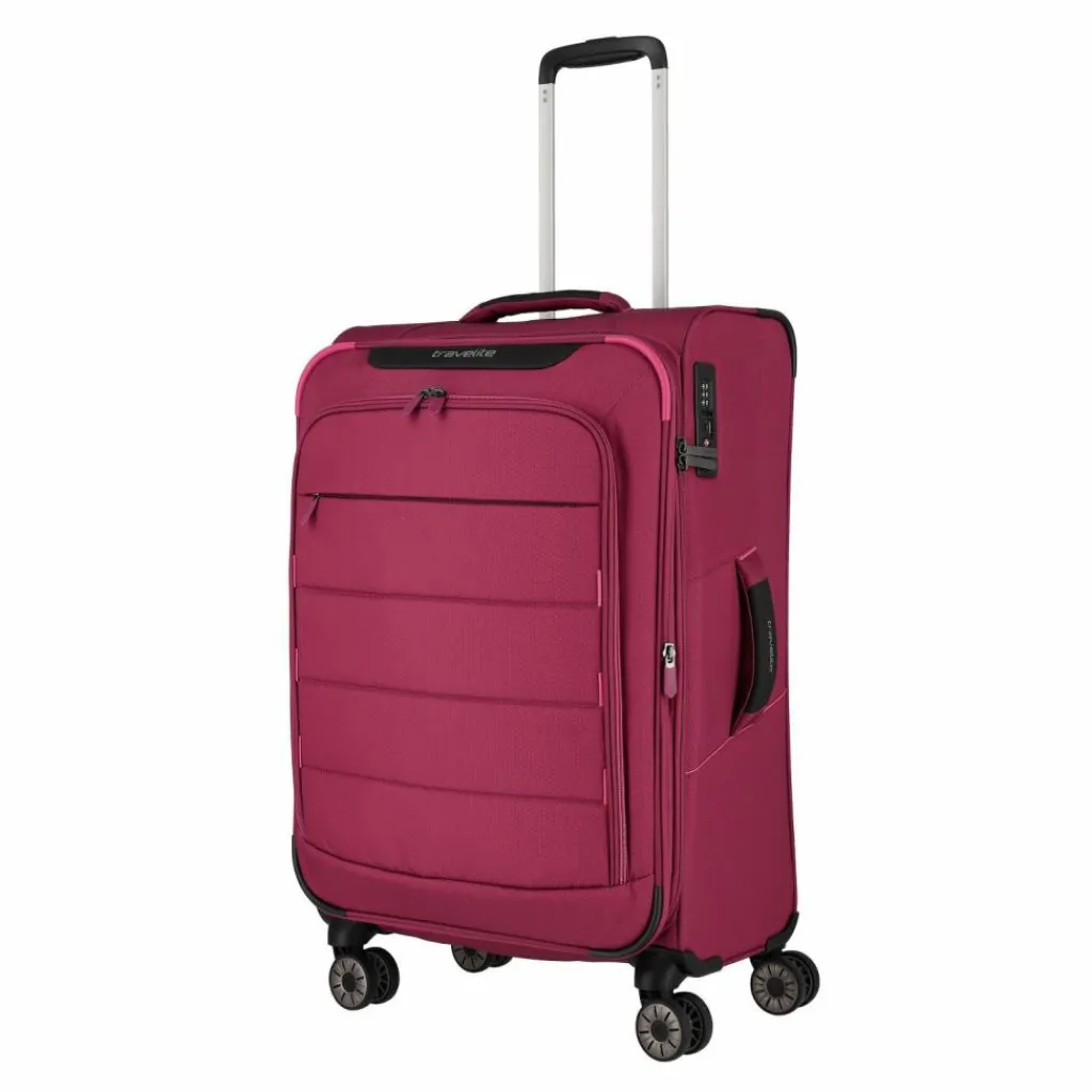 Hot Travelite Skaii 4-Rollen Kofferset 3tlg. abendrot