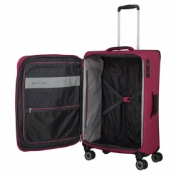 Travelite Weichgepäck|4-Rollen Koffer<Skaii 4-Rollen Trolley 67 cm abendrot