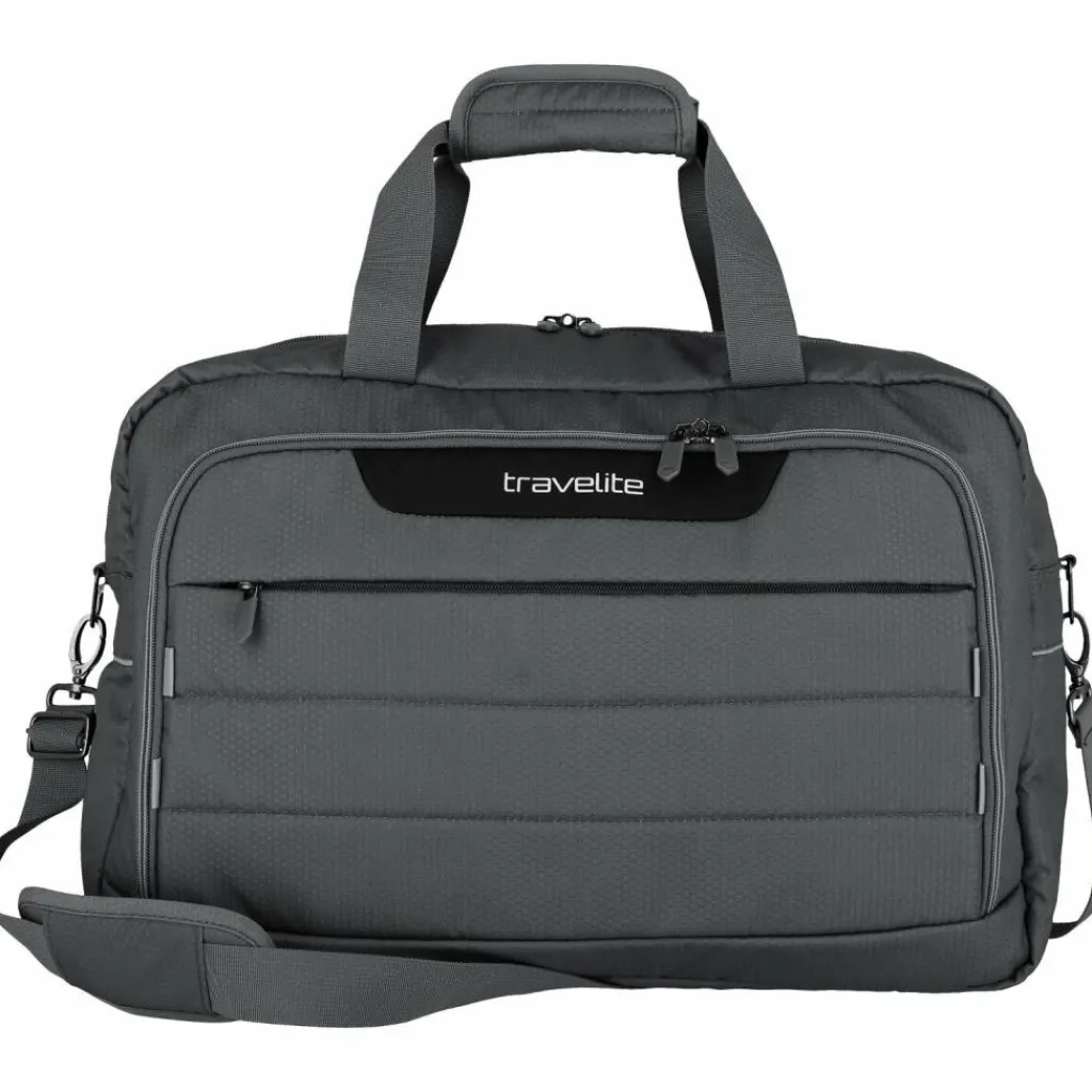 Travelite Weekender|Reisetaschen Ohne Rollen<Skaii Weekender Reisetasche 49 cm mit Rucksackfunktion gipfelgrau