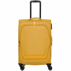 Hot Travelite Umbria 4 Rollen Trolley M 67 cm mit Dehnfalte golden glow