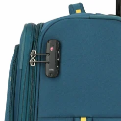 Travelite Umbria 4 Rollen Trolley M 67 cm mit Dehnfalte