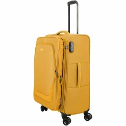 Travelite Koffersets Als Weichgepäck|Koffersets 3-Teilig<Umbria 4 Rollen Kofferset 3-teilig mit Dehnfalte golden glow