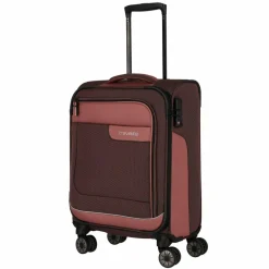 Clearance Travelite VIIA 4-Rollen Kabinentrolley 55 cm frühlingsrose