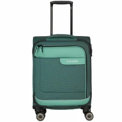 Travelite Weichgepäck Kabinengepäck|4-Rollen Kabinentrolleys<VIIA 4-Rollen Kabinentrolley 55 cm eukalyptus