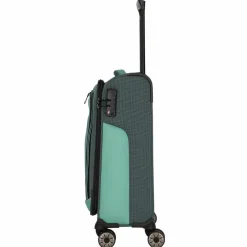 Travelite Weichgepäck Kabinengepäck|4-Rollen Kabinentrolleys<VIIA 4-Rollen Kabinentrolley 55 cm eukalyptus