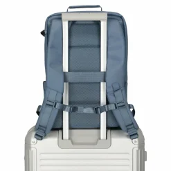 Travelite Workfloow Daypack 41 cm Laptopfach denimblue