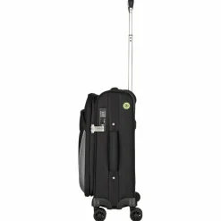 Discount Traveller PROnature 4-Rollen Kabinentrolley 54 cm schwarz