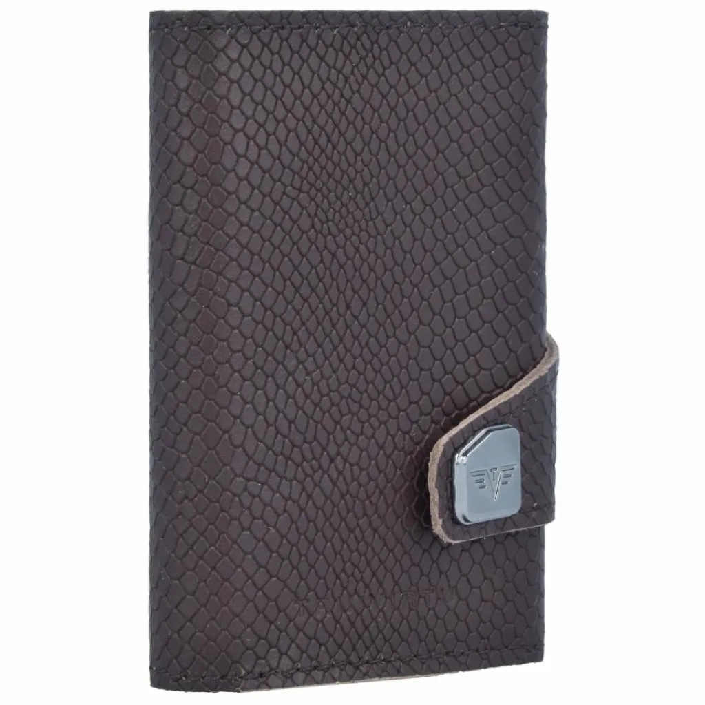 Tru Virtu Click & Slide Kreditkartenetui Geldbörse RFID Leder 6,5 cm