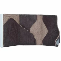 Tru Virtu Click & Slide Kreditkartenetui Geldbörse RFID Leder 6,5 cm