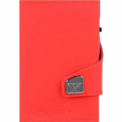 Tru Virtu Click & Slide Kreditkartenetui Geldbörse RFID Leder 6,5 cm