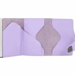 Discount Tru Virtu Click & Slide Kreditkartenetui Geldbörse RFID Leder 6,5 cm matt-silver