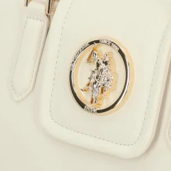 U.S. Polo Assn. Henkeltaschen<Jodhpur Handtasche 30 cm ivory