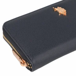 U.S. Polo Assn. Damengeldbörsen Querformat<Jones Geldbörse 19 cm navy