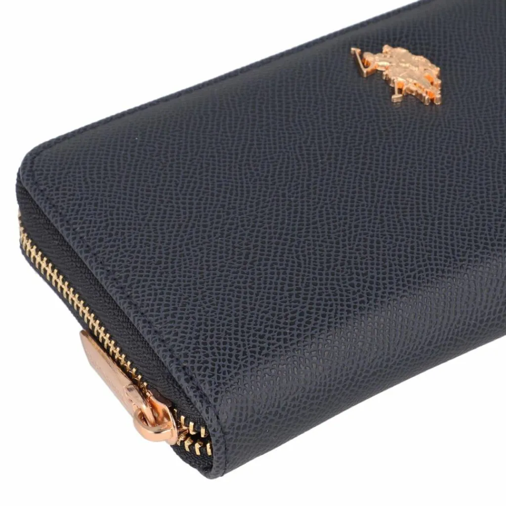 U.S. Polo Assn. Damengeldbörsen Querformat<Jones Geldbörse 19 cm navy