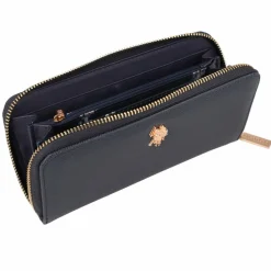 U.S. Polo Assn. Damengeldbörsen Querformat<Jones Geldbörse 19 cm navy